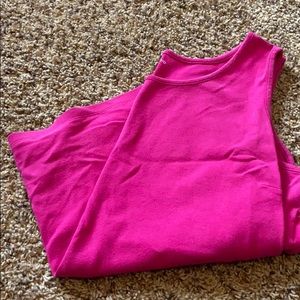 Pink tank top